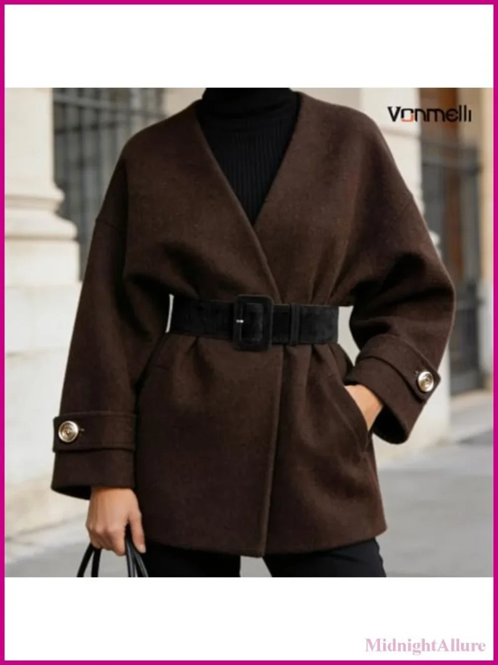 Wide Velvet Waist Belt Faux Leather Square Buckle Dress Cinch